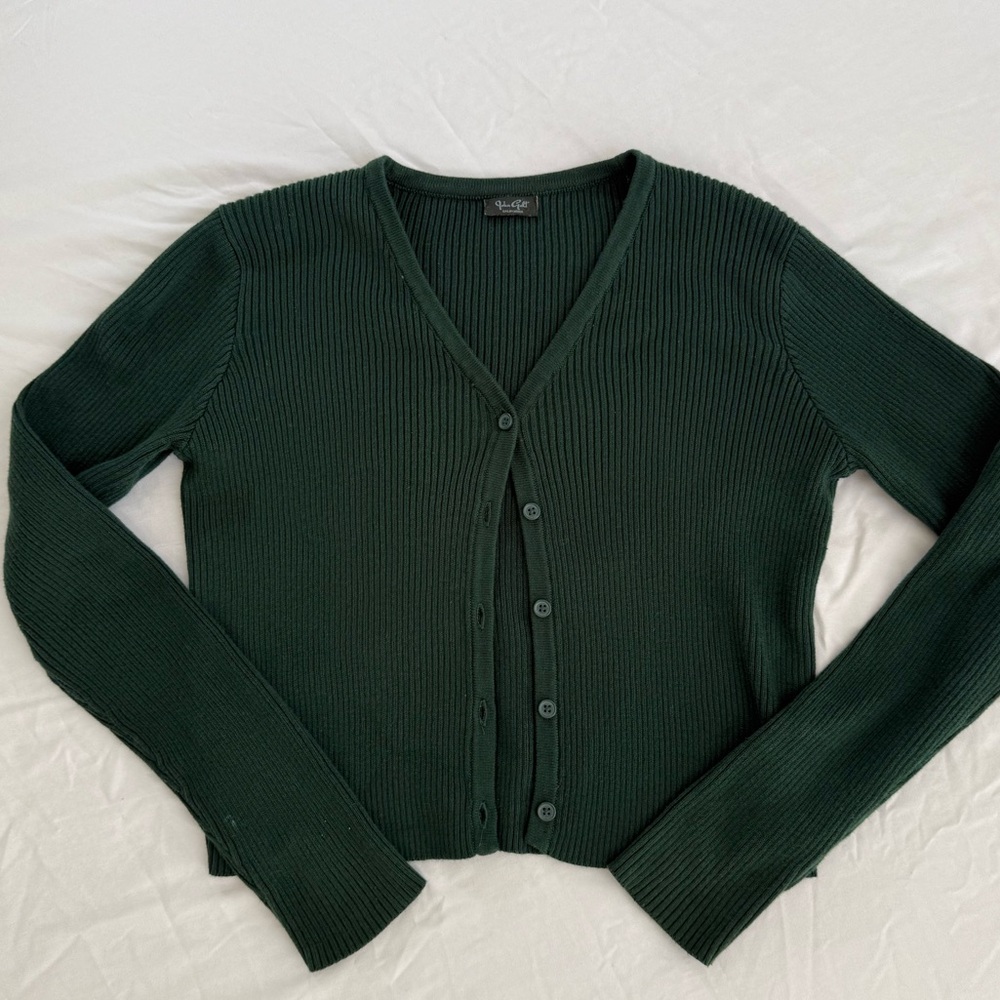 Brandy Melville green cardigan